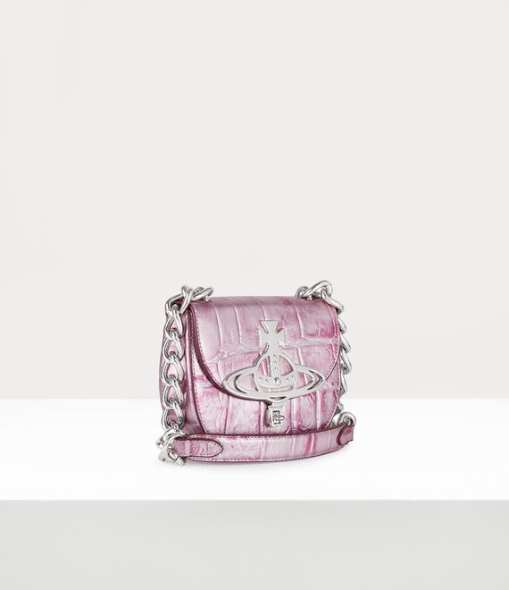 Vivienne Westwood Sofia Saddle Bag in PINK